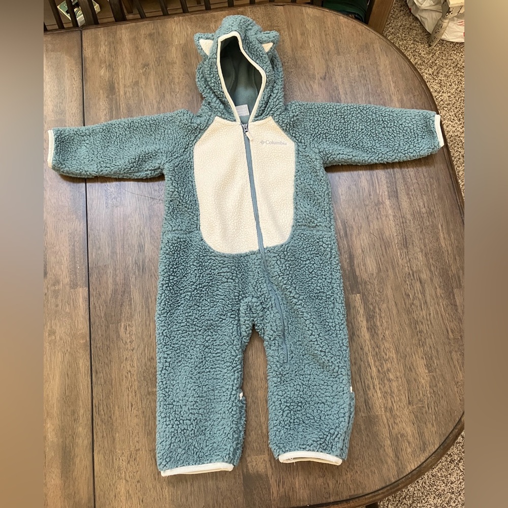 Columbia Infant Foxy Baby™ Sherpa Bunting in Metal/Chalk color - Snorlax